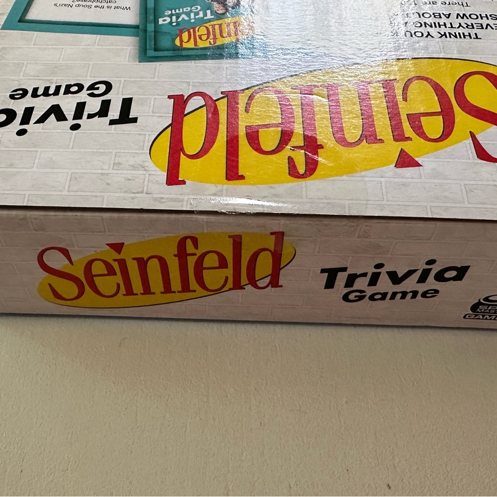 🔥SALE RARE! Seinfeld Trivia Game – 150 Cards – NEW & Unopened! 🎉 - Picture 4 of 5